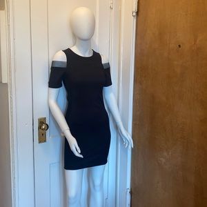 Mini black dress size S